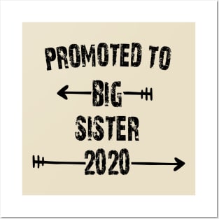 PROMOTED TO BIG SISTER 2020 Posters and Art